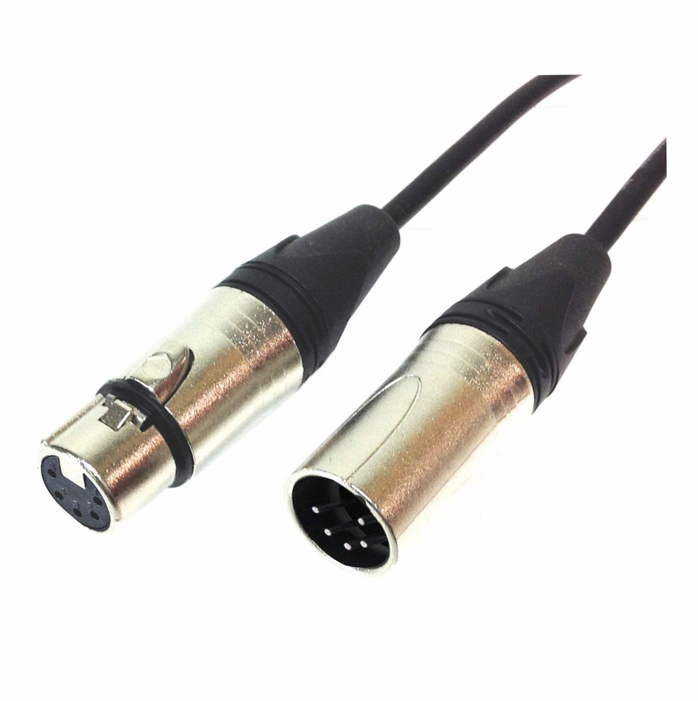 5 Pin, 5 Conductor DMX Cable