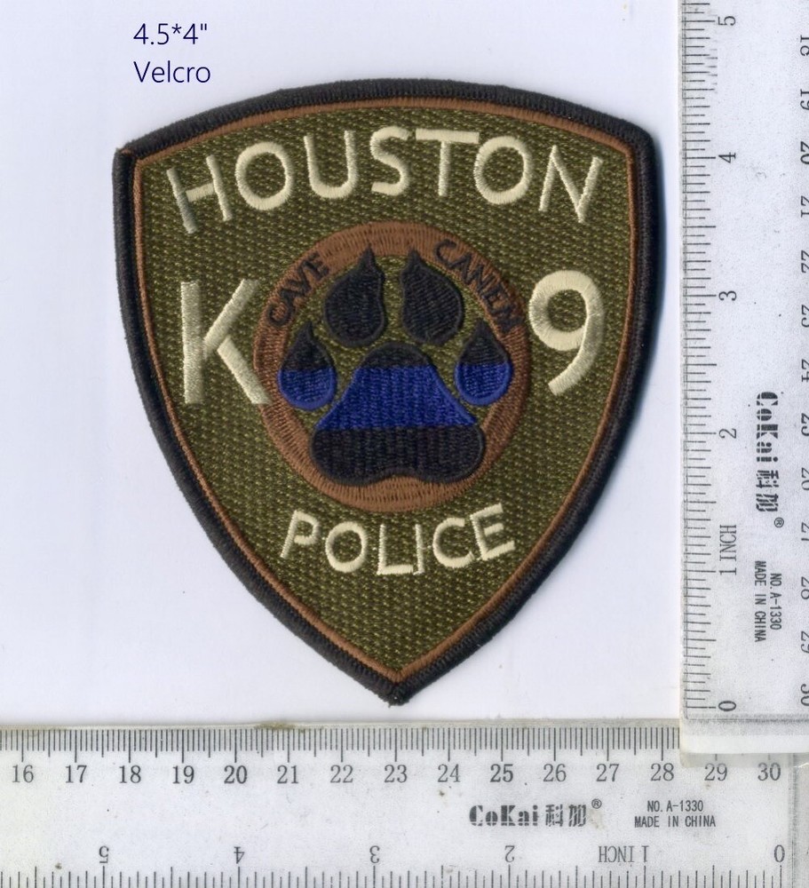 Houston Police K-9 Patch