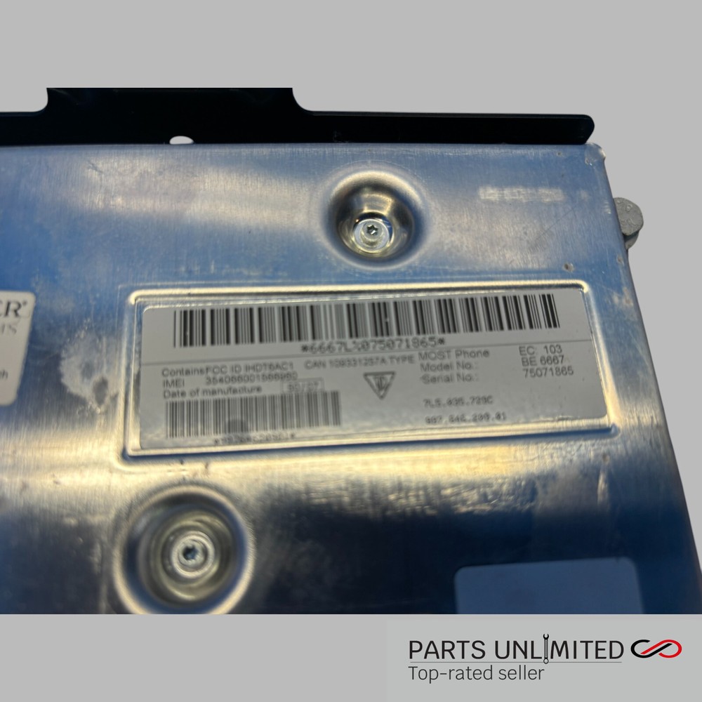 Porsche 987 Cayman Boxster 997 911 OEM Phone control unit module computer