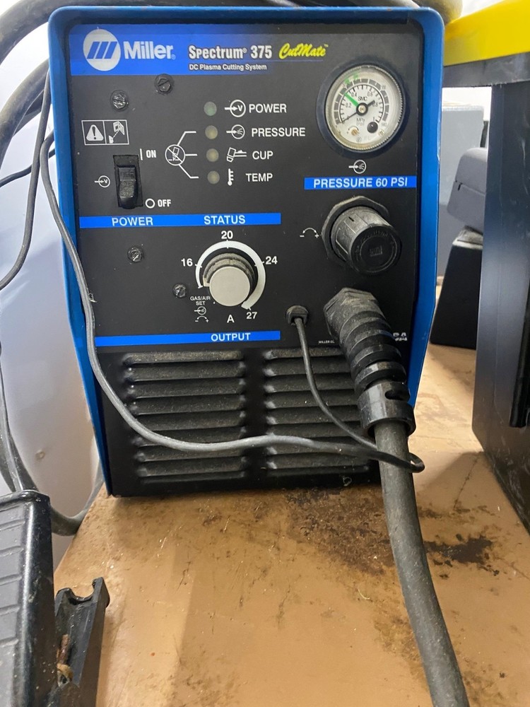 Miller Spectrum 375  Plasma Cutter Cutmate