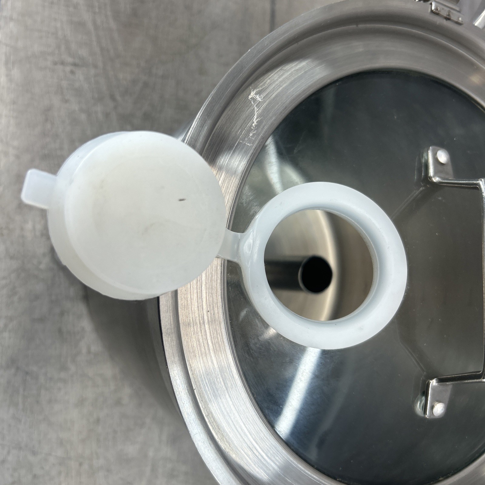 Commercial Food Processor Lot 10.6 Quart Bucket Blades Lid Stainless NO MOTOR