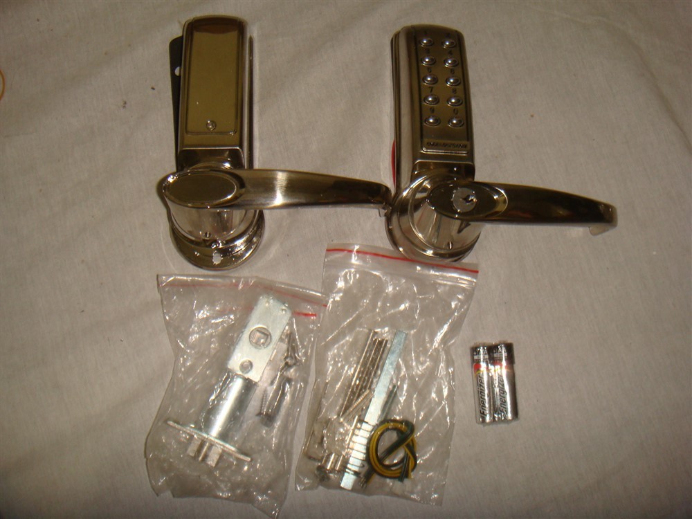 CODELOCKS CL4210 HEAVY DUTY COMMERCIAL ELECTRONIC ENTRY DOORKNOB LATCHBOLT