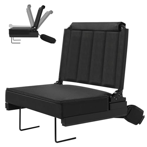 Stadium Seats with Back Support - 180°Adjustable Backrest Stadium Seat with