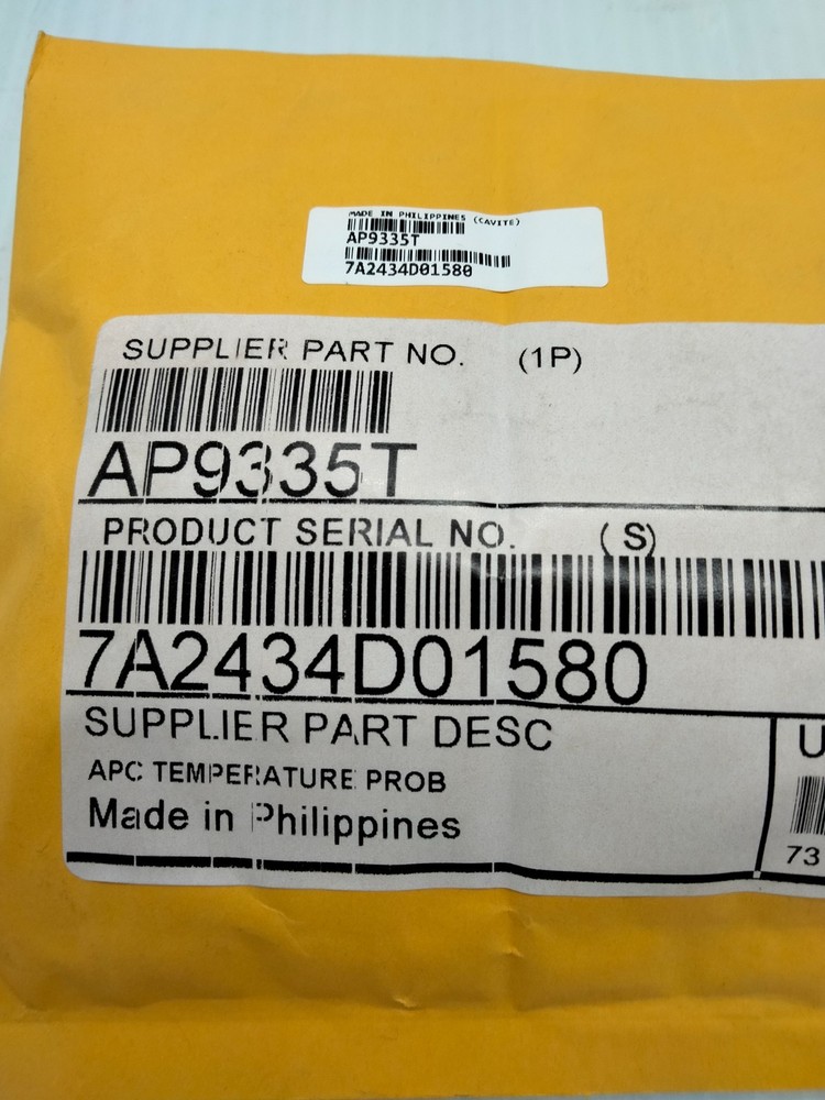 APC AP9335T Temperature Sensor Probe for Network Management Card