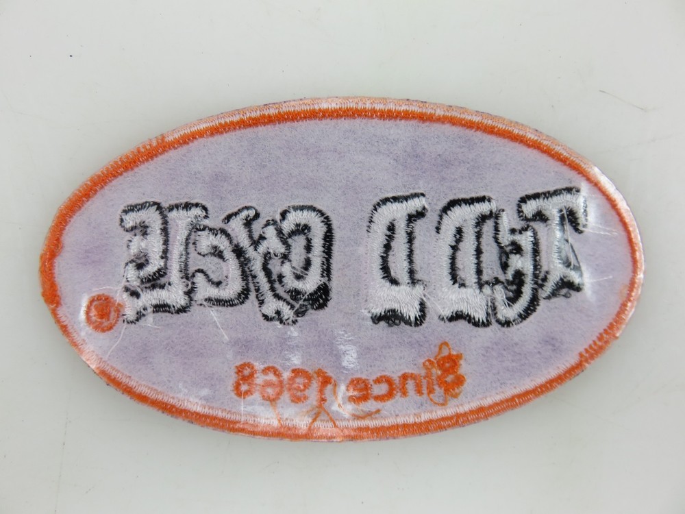 Tedd Cycle Motorcycle Patch 4" x 2" Embroidered UNUSED