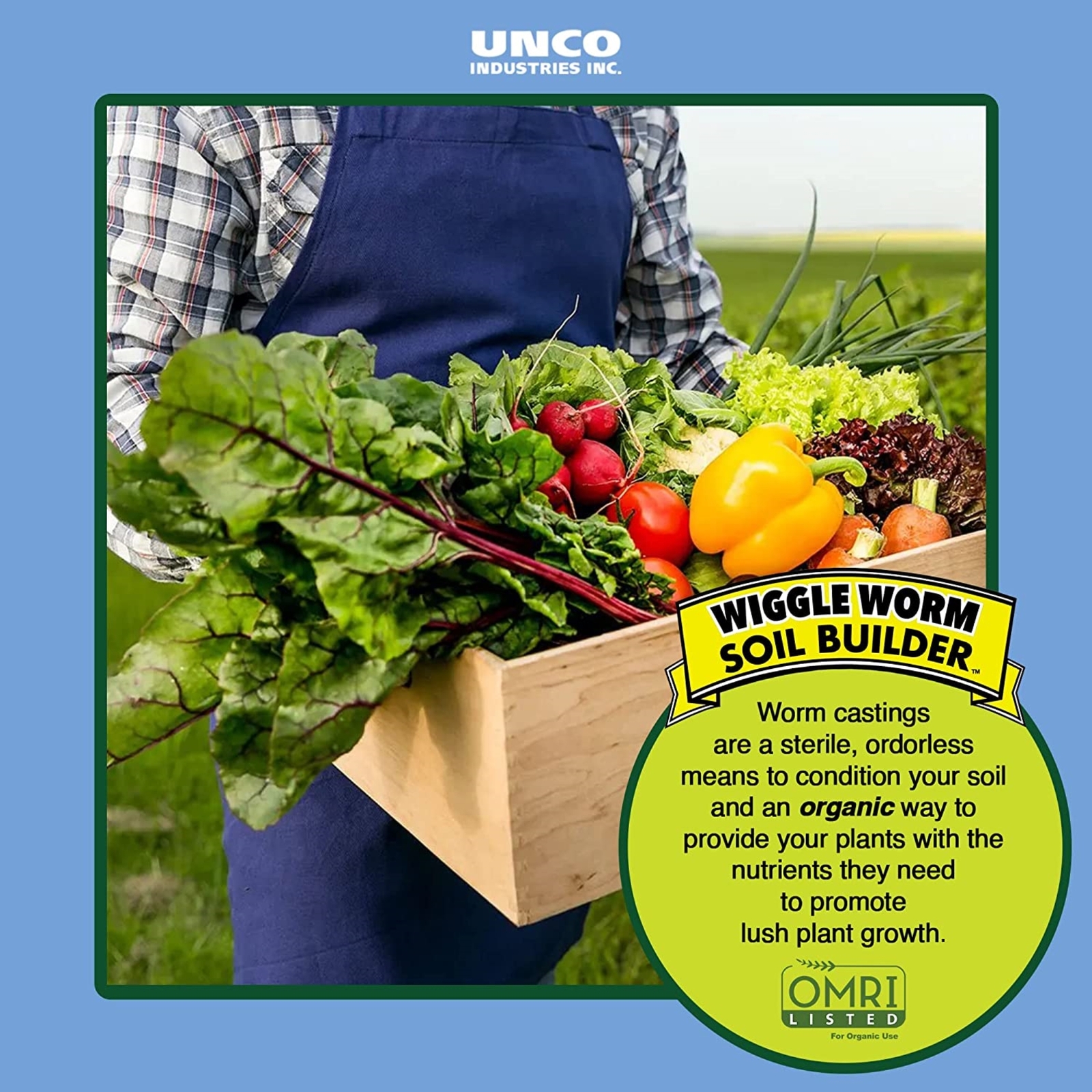 Wiggle Worm Soil Builder Earthworm Castings Organic Fertilizer, 15 lb.