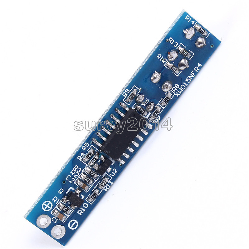 1-4S Lithium Battery Capacity Indicator LED Display Board Panel Power Tester