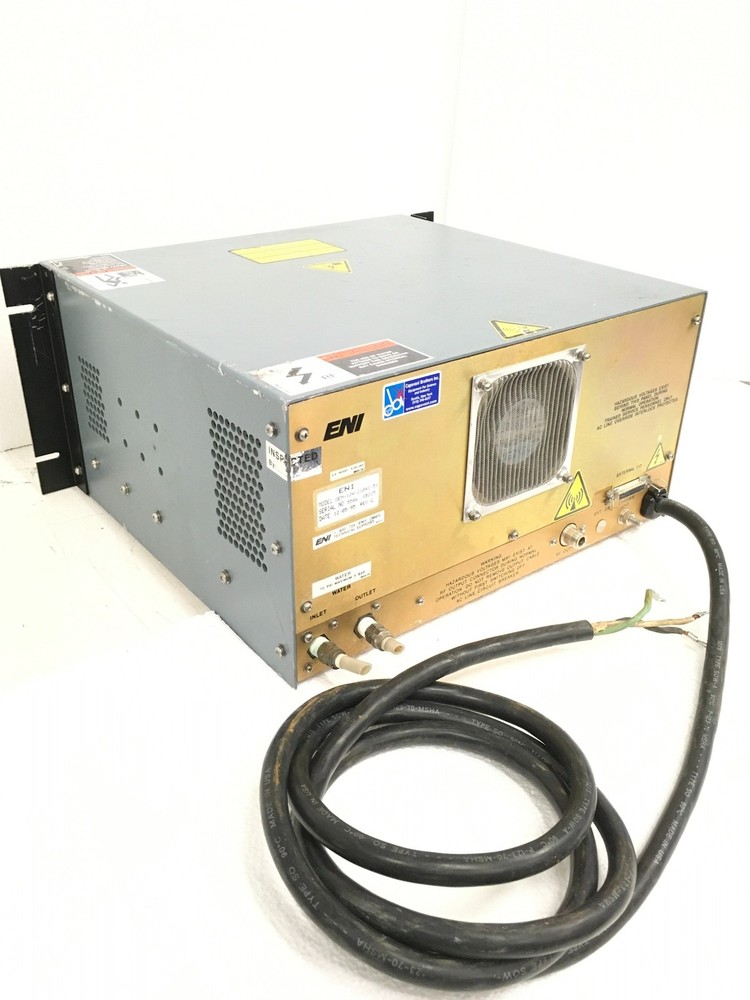 ENI OEM-12A-21041-51 RF Solid State Power Generator 70 PSI w/ Rack Ears, WORKING