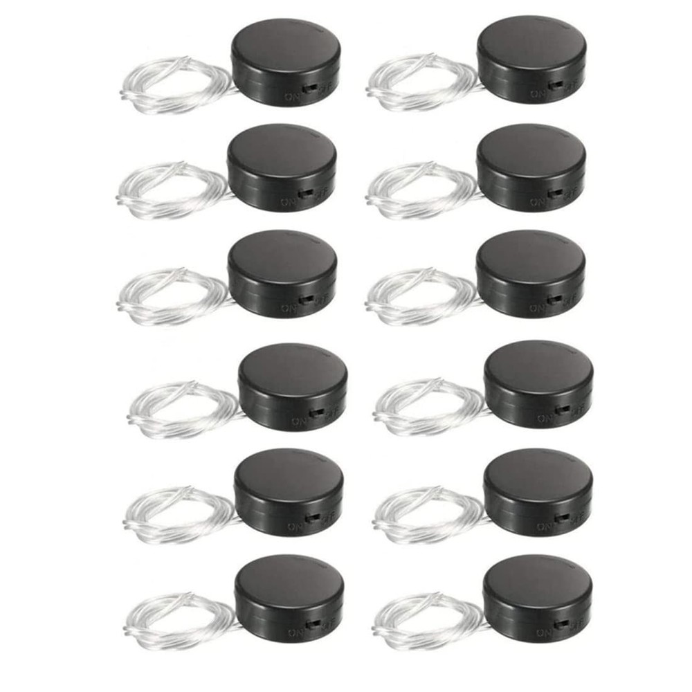 CR2032 Battery Holder Wire Lead Type 6V CR2032 Coin Cell Button Plastic Batte...