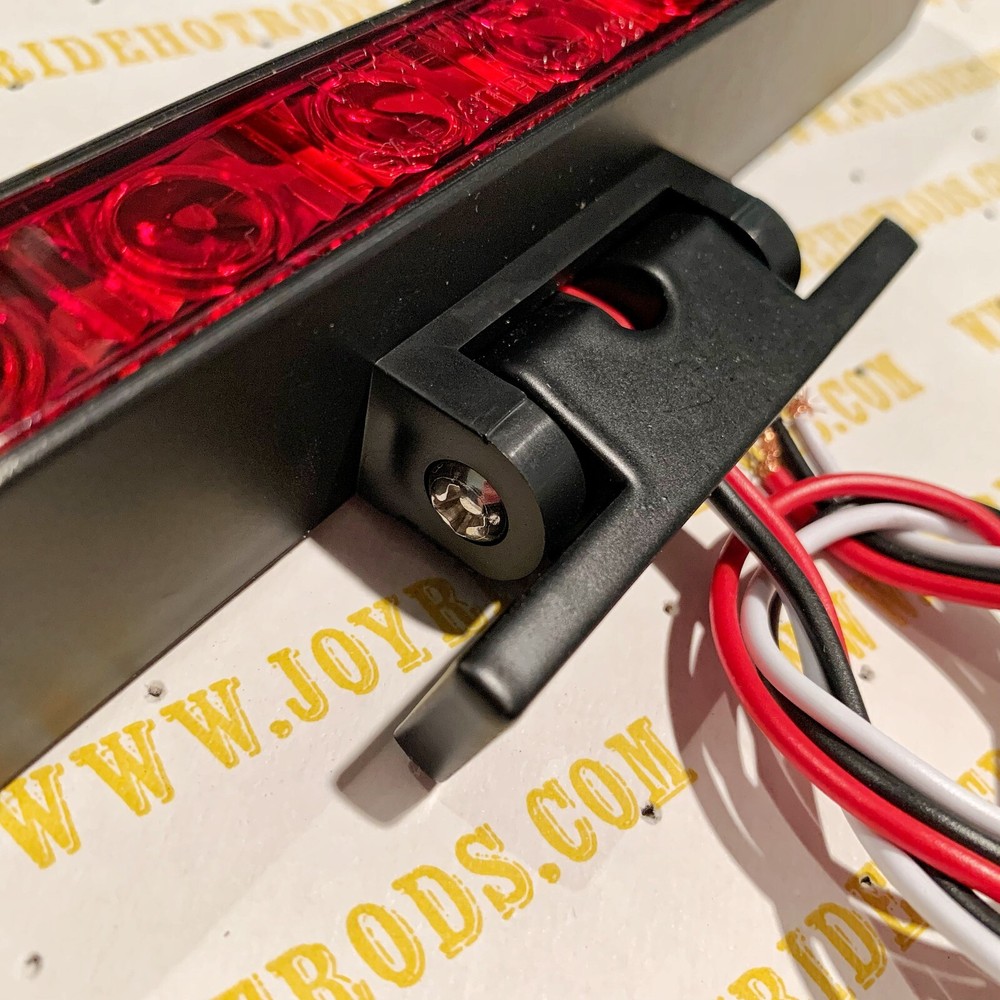 Hot Rod /Custom LED 3rd Brake Light- Hinged- 9"- Black