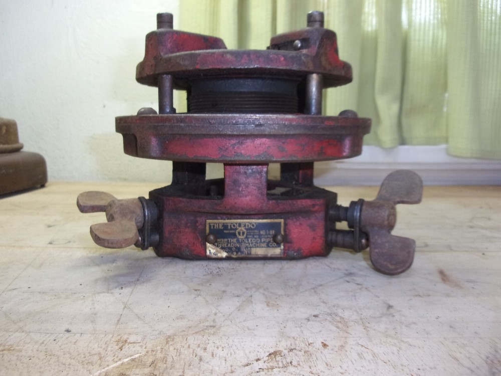vintage the toledo no.1-BR pipe threader machine #1385 - #3003E