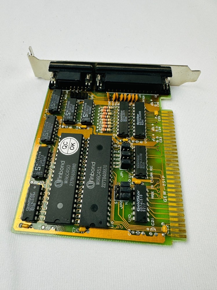 Gemlilac GEM-2S1P 8-bit ISA Multi I/O Controller Card