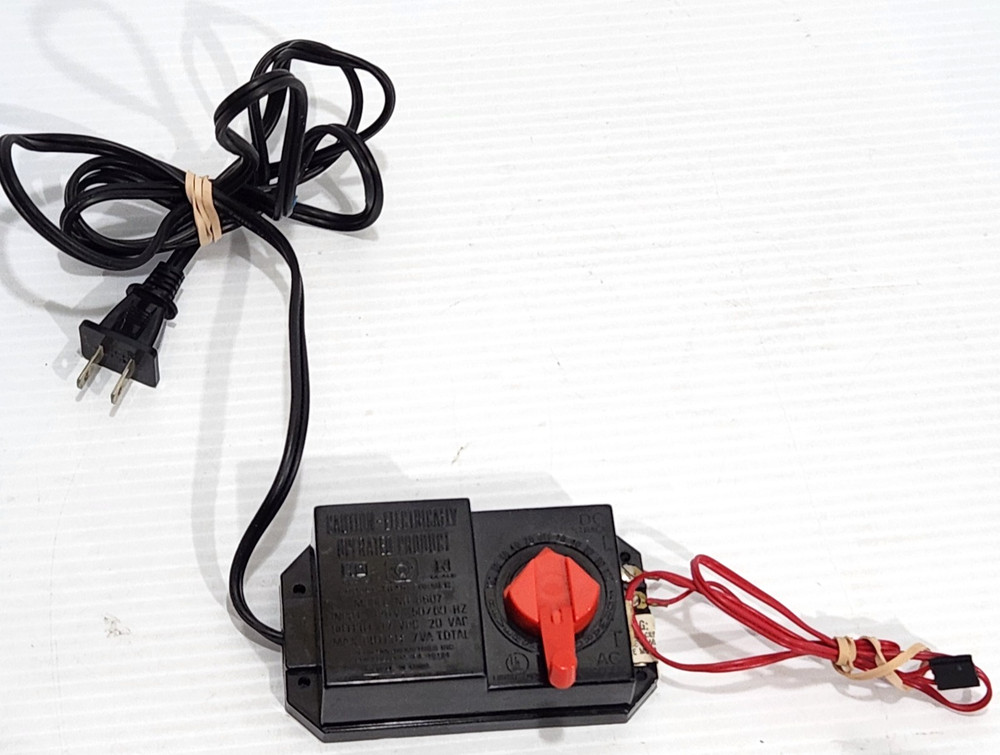 Bachmann Hobby Transformer Model 6607 HO & N Scale Train Control Pack TESTED