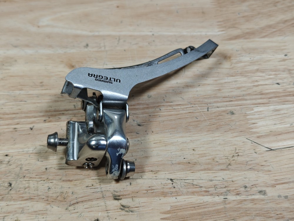 Shimano Ultegra FD-6500 Front Braze-On 2x Double Bottom Pull Derailleur