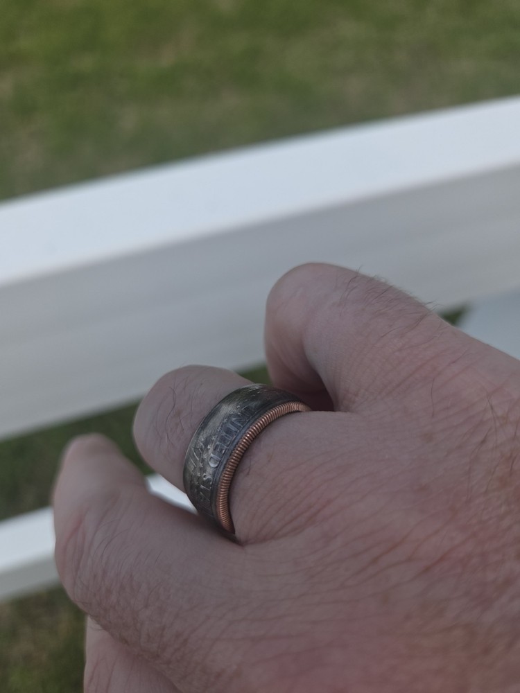 Coin Ring Half Dollar