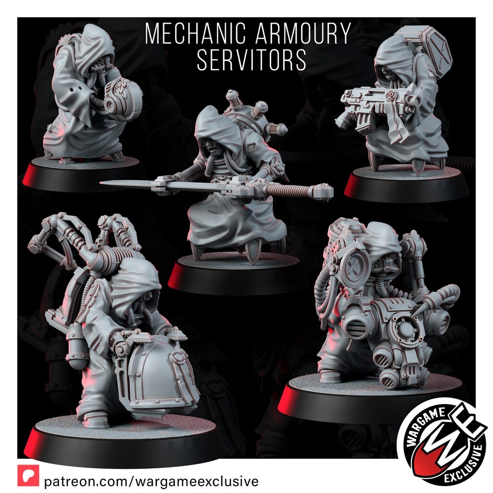 MECHANIC ARMOURY SERVITORS (5U)