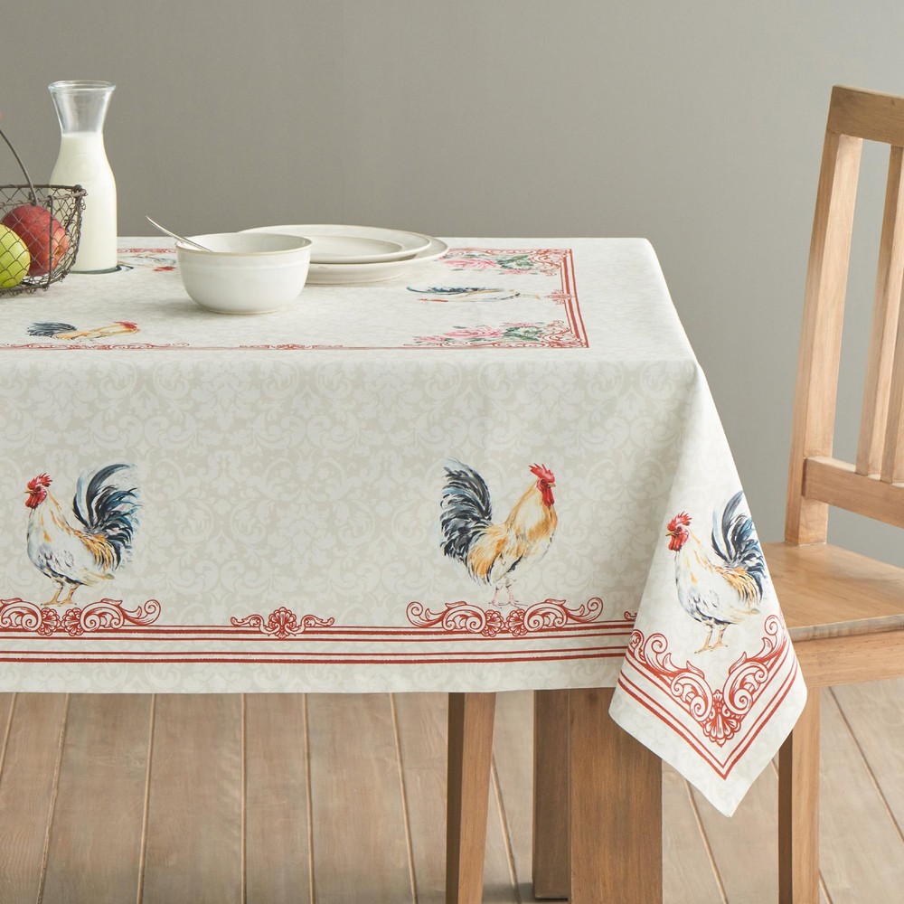 Maison d' Hermine Table Cloth 90" x 70" (Rectangular), 038 - Campagne