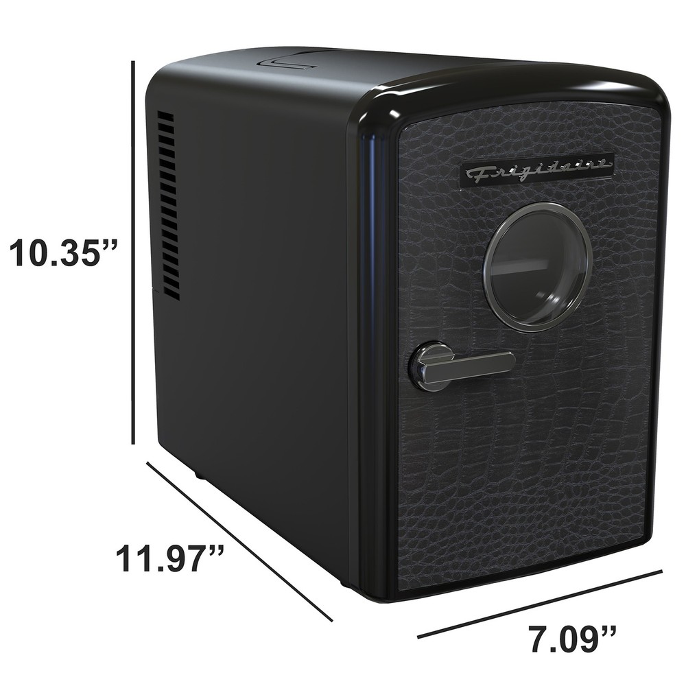 9-Can Mini Fridge Cooler Crocodile Door