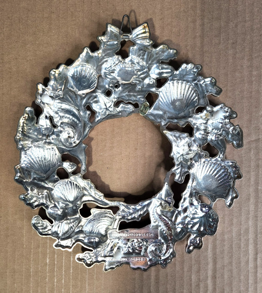 Estate Collection Home Accents Silver Plated Shell Trivet