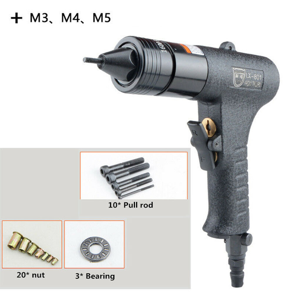 Pneumatic Riveters Pneumatic Pull Setter Air Rivets Nut Gun Rivet Gun M3/M4/M5