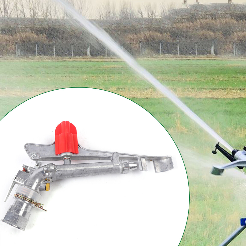 2" 360° Adjustable Irrigation Sprinkler Gun with 40m Coverage