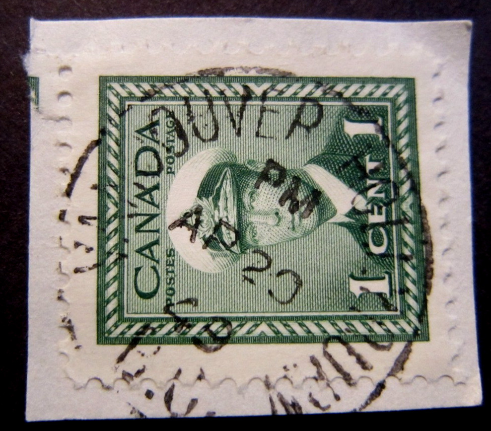 Canada #249 CDS Cancel Vancouver, BC {ebhs152}