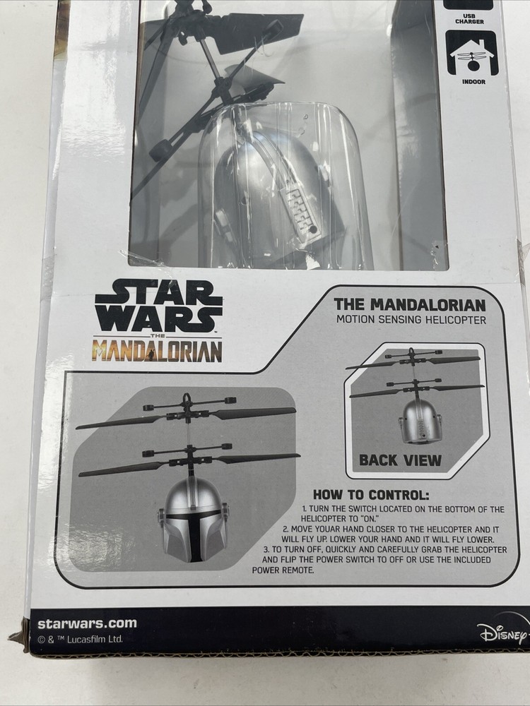 Disney Mandalorian Motion Sensing Helicopter Helmet Version