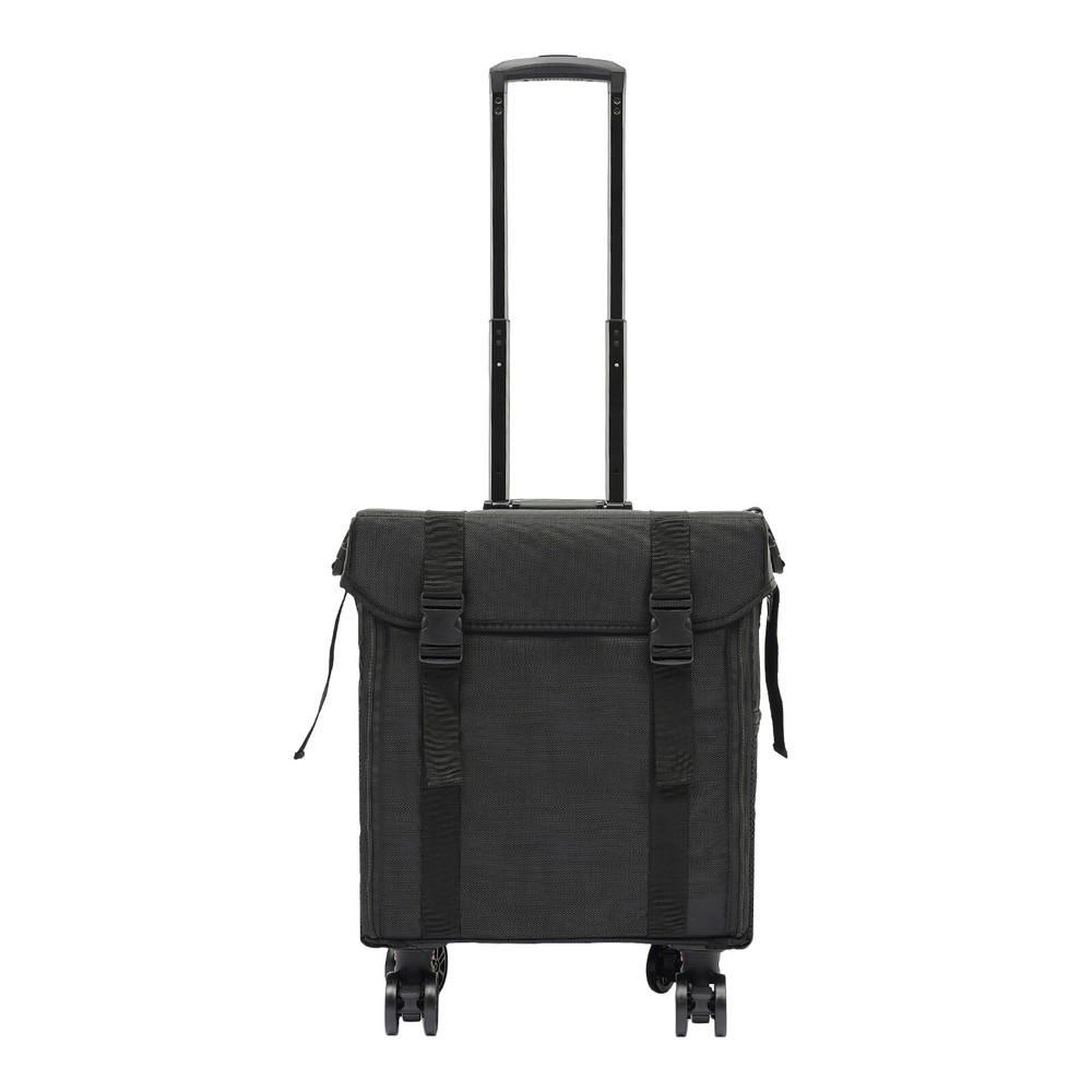 Makeup Train Case Professional Rolling Cosmetic Case with Drawers Travel Trolley