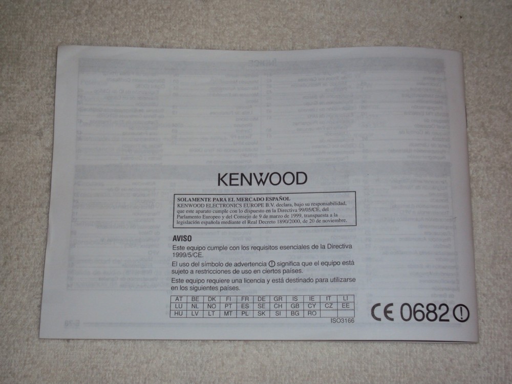 Kenwood TM 271A / 271E Instruction Manual (Spanish Version)