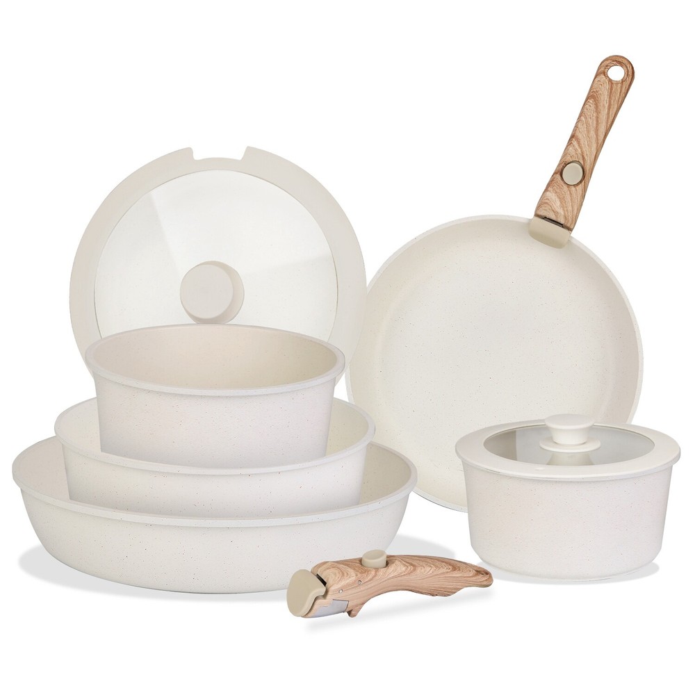 Cookware Pots & Pans Set, Nonstick Kitchen Cookware Sets, Non Toxic Pots & Pans