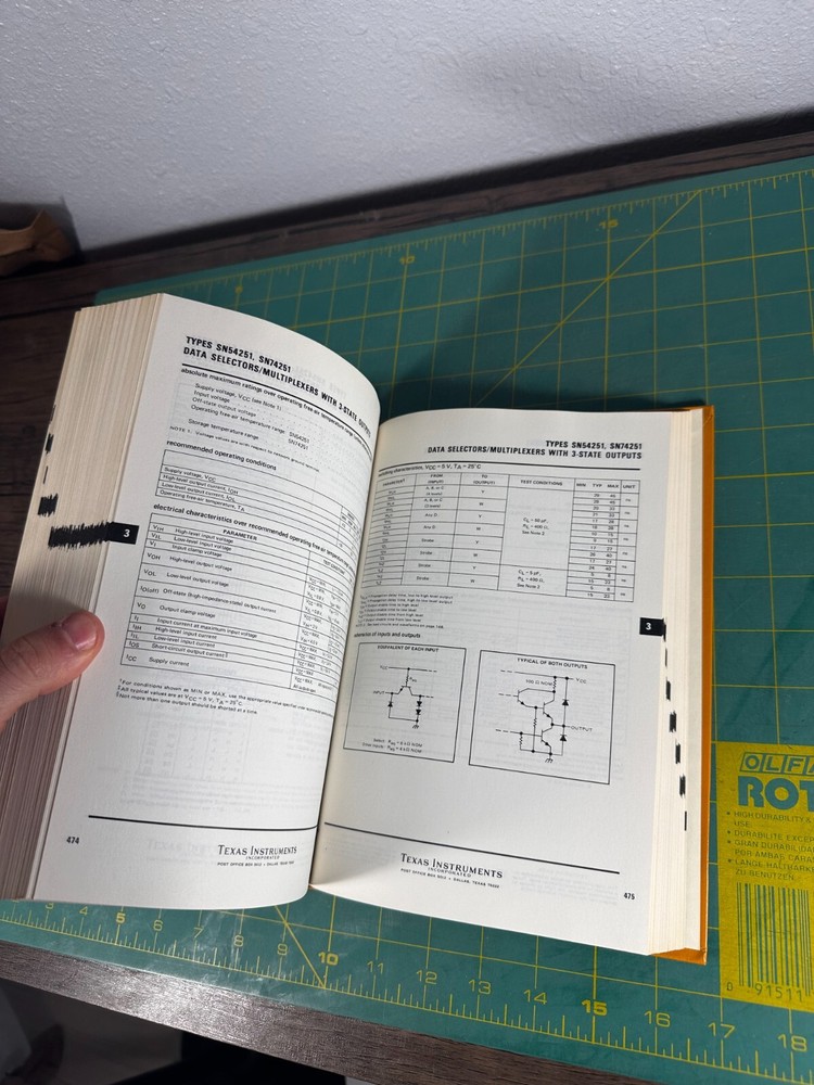 Texas Instruments The TTL Data Book For Design Engineers First Edition