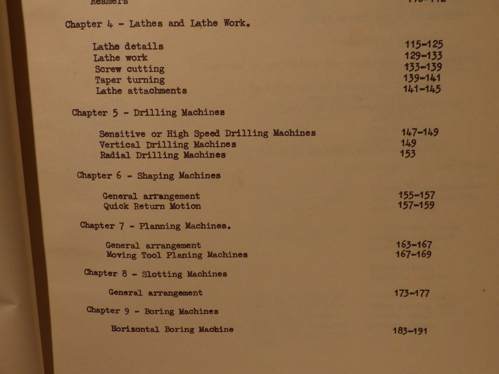 Post-WW2 Royal Navy Engineering Devonport Fitting Shop Practice Manual