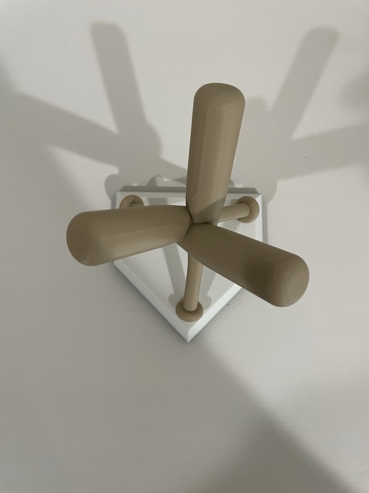 Baseball Display Stand - 3D Printed Plastic- Baseball Stand Holder