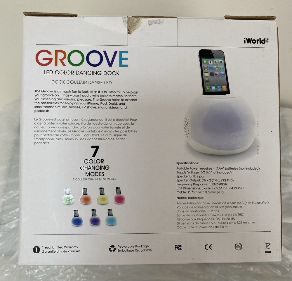 LED COLOR DANCING DOCK