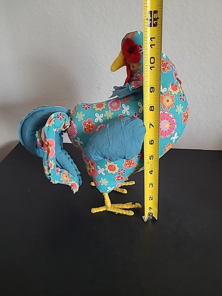 Vintage Style Hand Made Stuffed Chicken