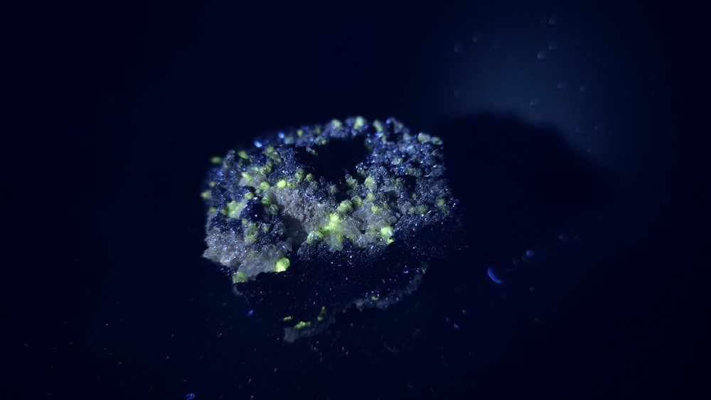 UV Reactive Starry Night Adamite Specimen