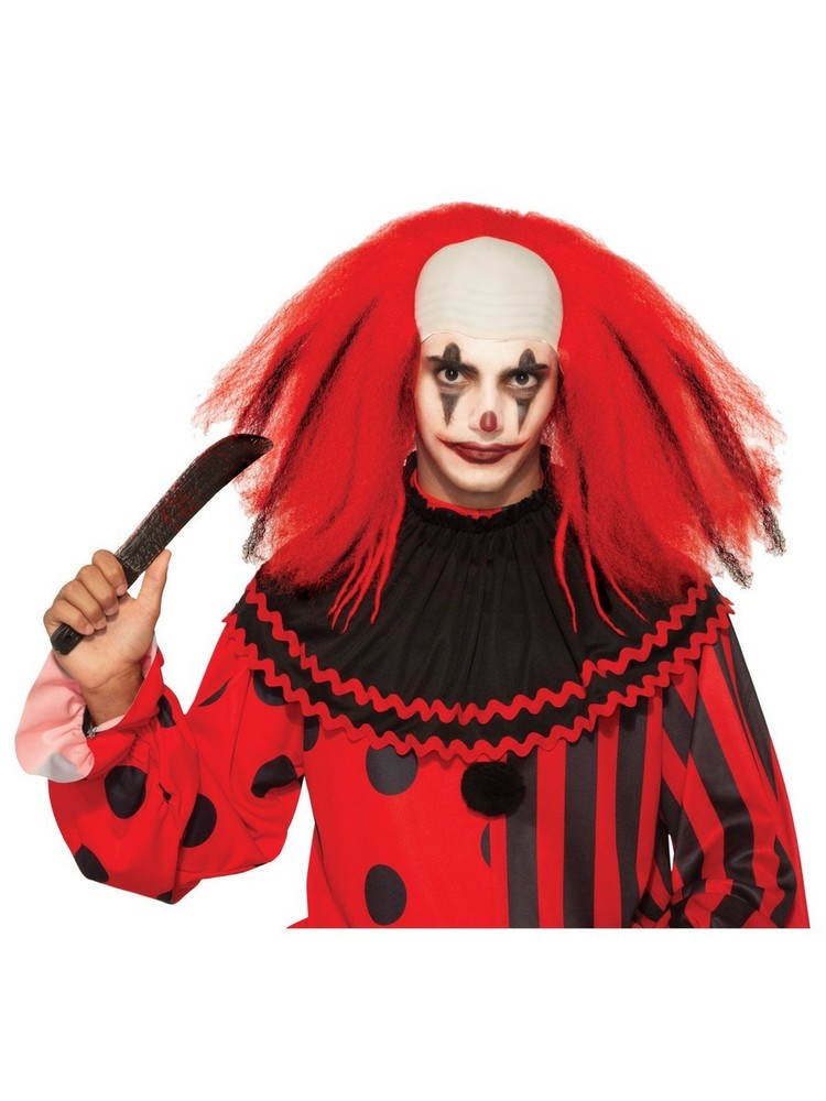 Rubie's - Red Evil Clown Wig