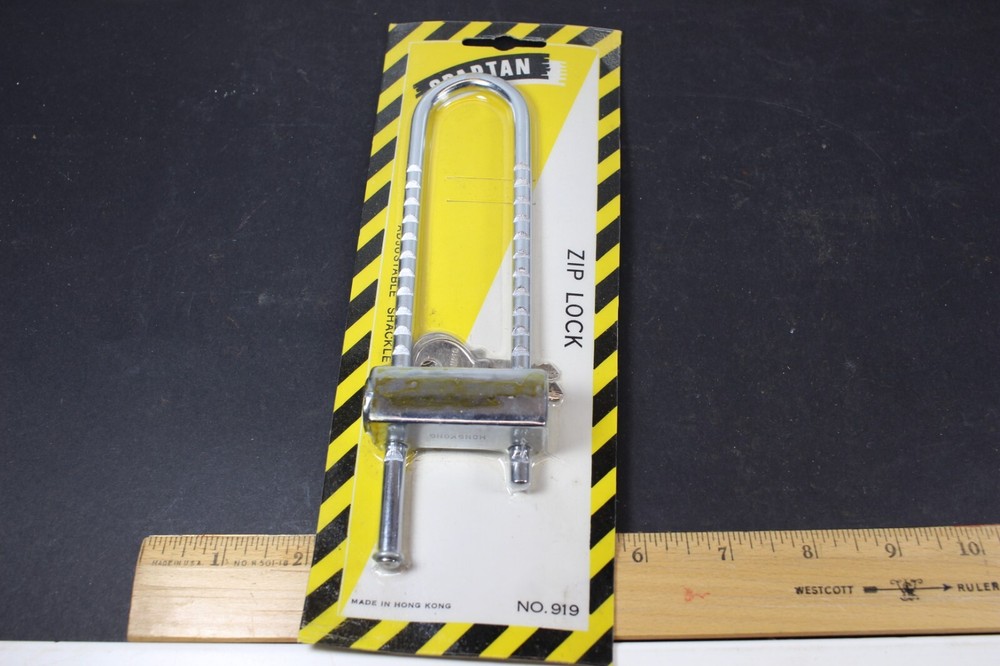 spartan No.919 Bicycle Type Padlock NOS