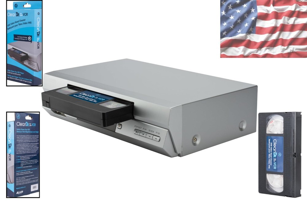 Digital Innovations VHS Cleaner - Dry Technology for Optimal Playback Quality