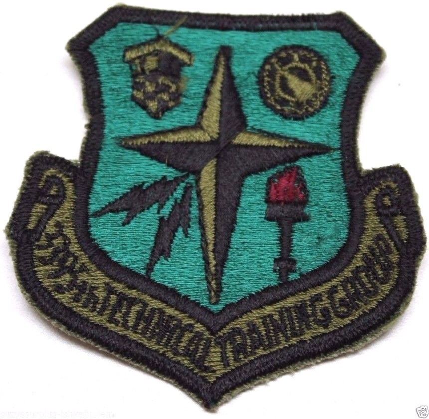 3395th Technical Training Group ATC Patch subdued each P9922