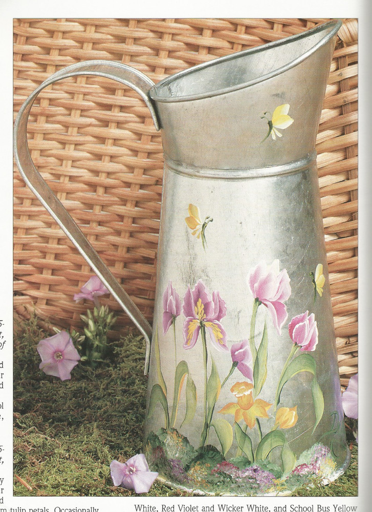 Paint Patterns Worksheets Donna Dewberry Pansy Iris Sunflower Daisy Bird M99
