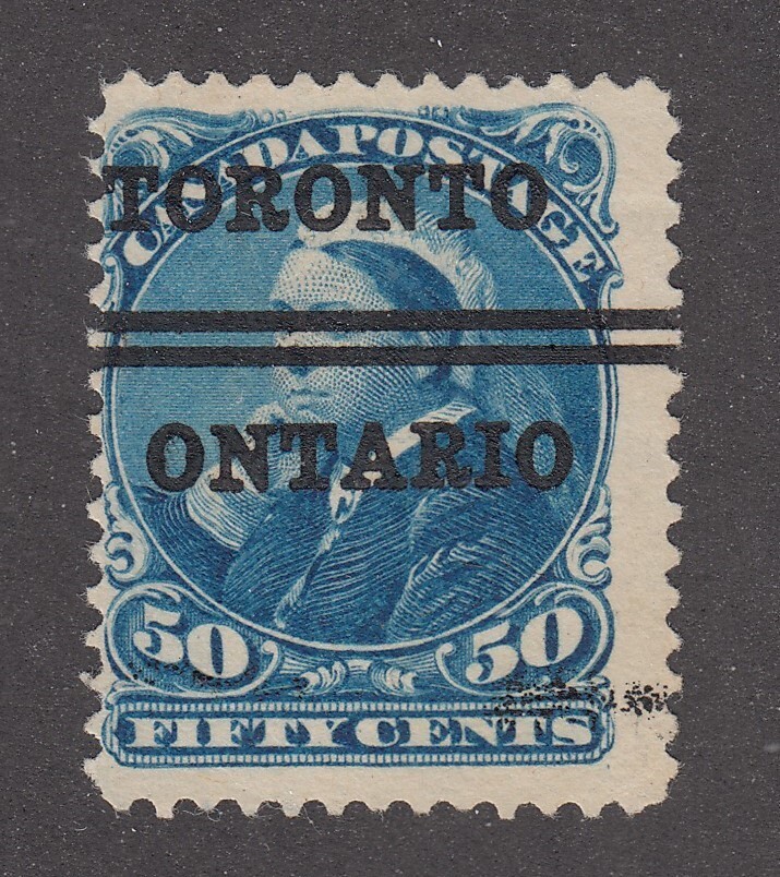 Canada Precancel "TORONTO" 2-47