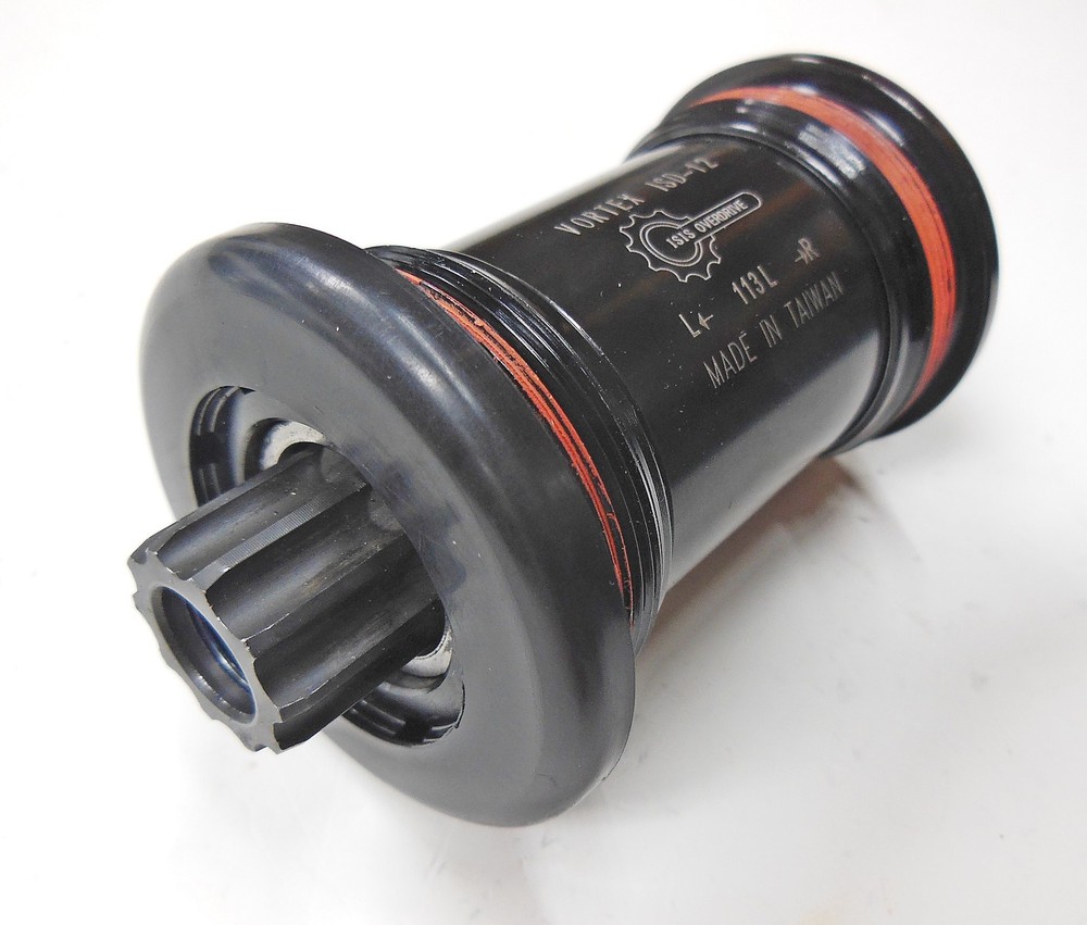 Vortex ISD-12 Isis Overdrive Bottom Bracket, 113mm Spindle, Typical for Peloton