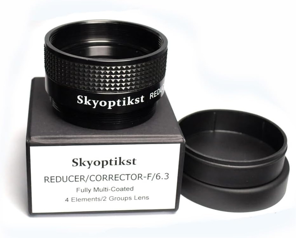 F6.3 Focal Reducer Schmidt Threads for Schmit-Cassegrain SCT Telescope