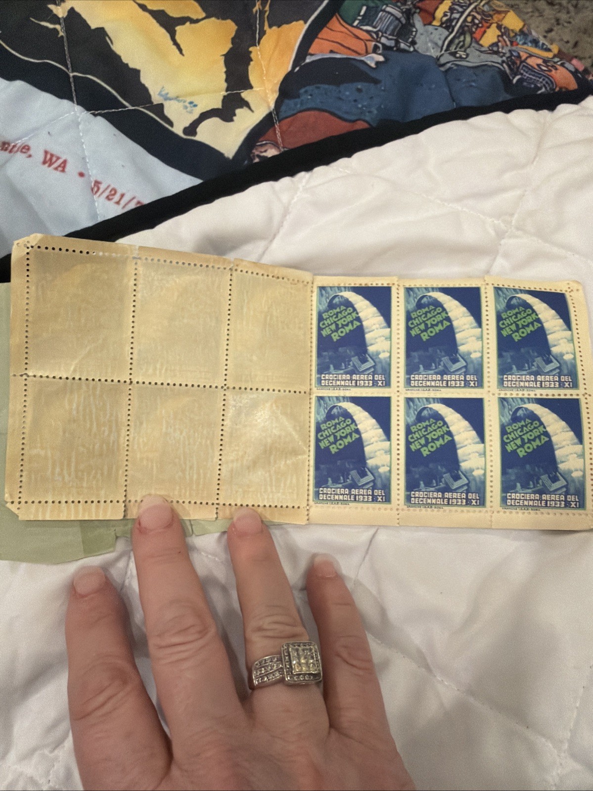 BALBO FLIGHT 1933 THE RARE ORIGINAL COMPLETE BOOKLET