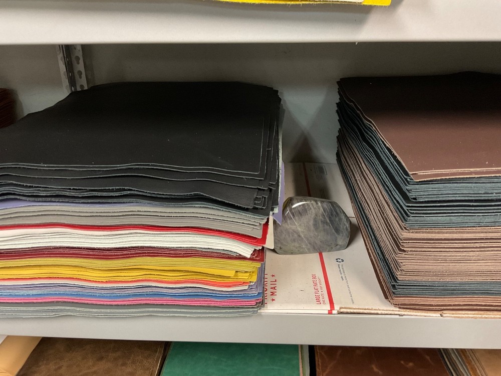 soft Leather panels 5 Pieces Saddle 10.25" x 24" first Quality.