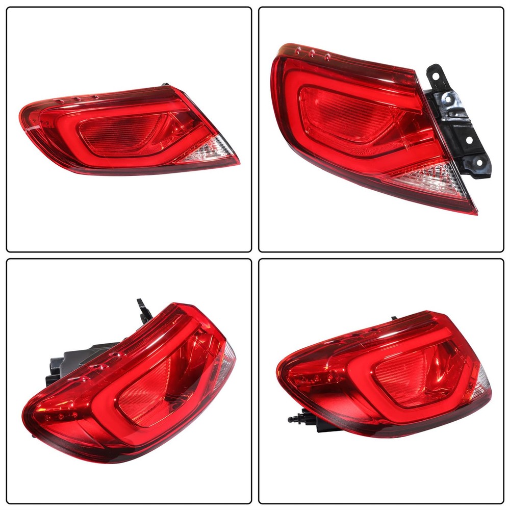 Rear Brake Outer Tail Light for 200 2015-2017 Left Side 68110361AA