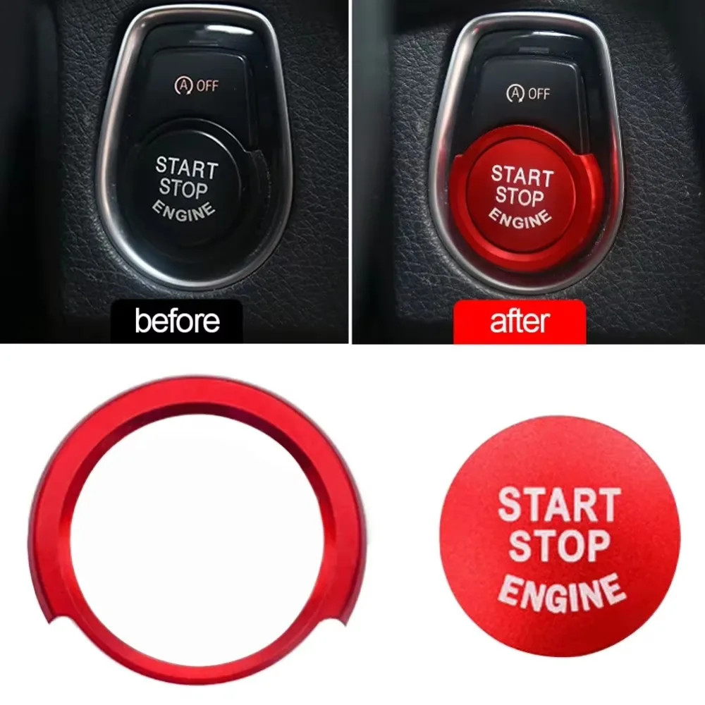 For 1  2 3 4 Series New X1x2 BMW Starter Ring Patch Interior Modification Igniti