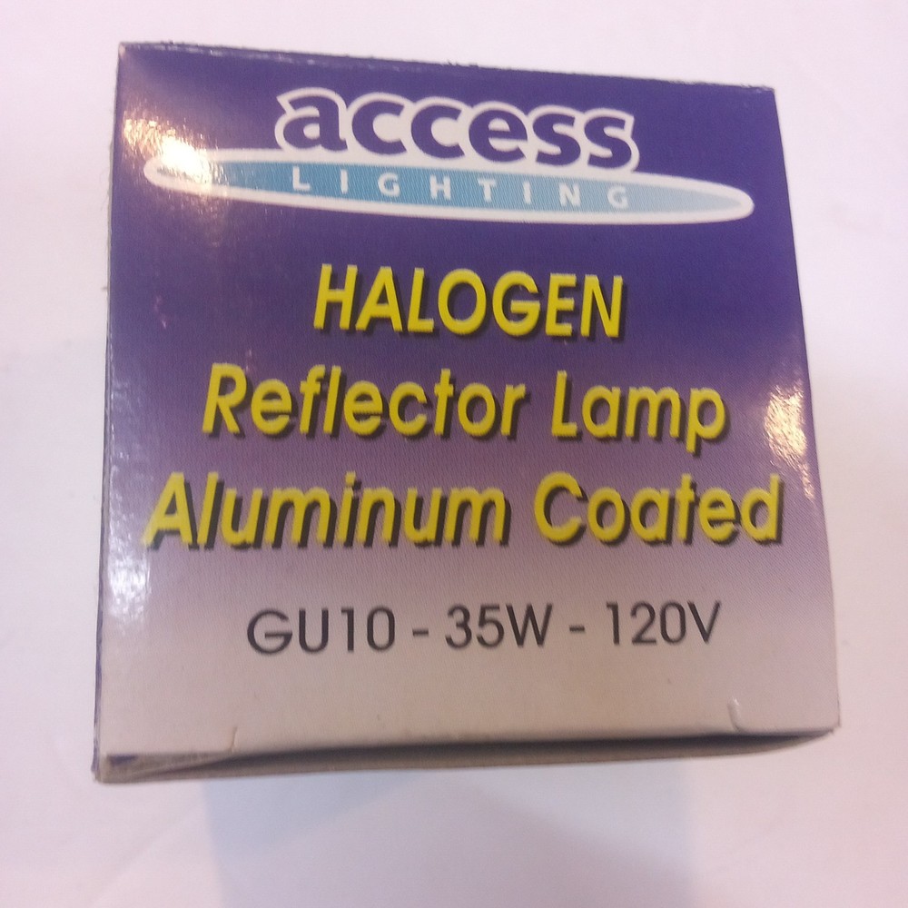 Halogen lamp GU 10 120V 35W Aluminized Reflector "ACCESS" lighting Medium Flood