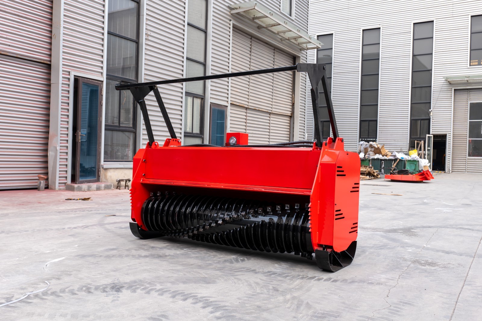 72" Drum Forestry Mulcher for Bobcat Skid Steer - Brush Cutter for Land Clearing